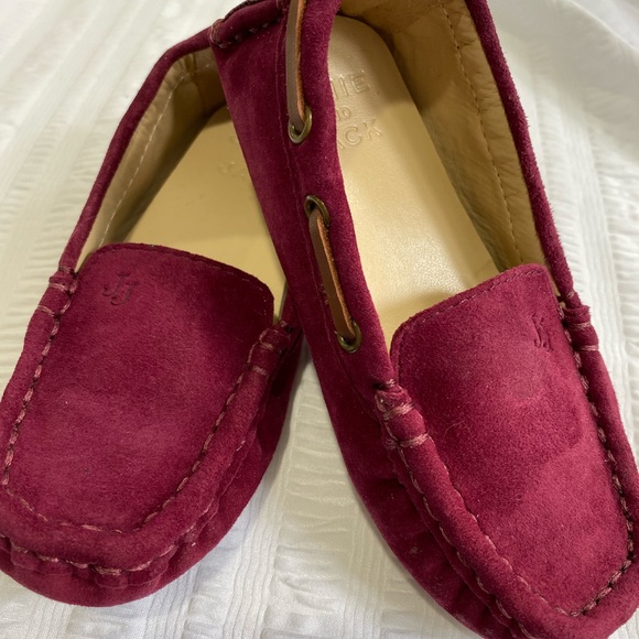 burgundy baby boy shoes